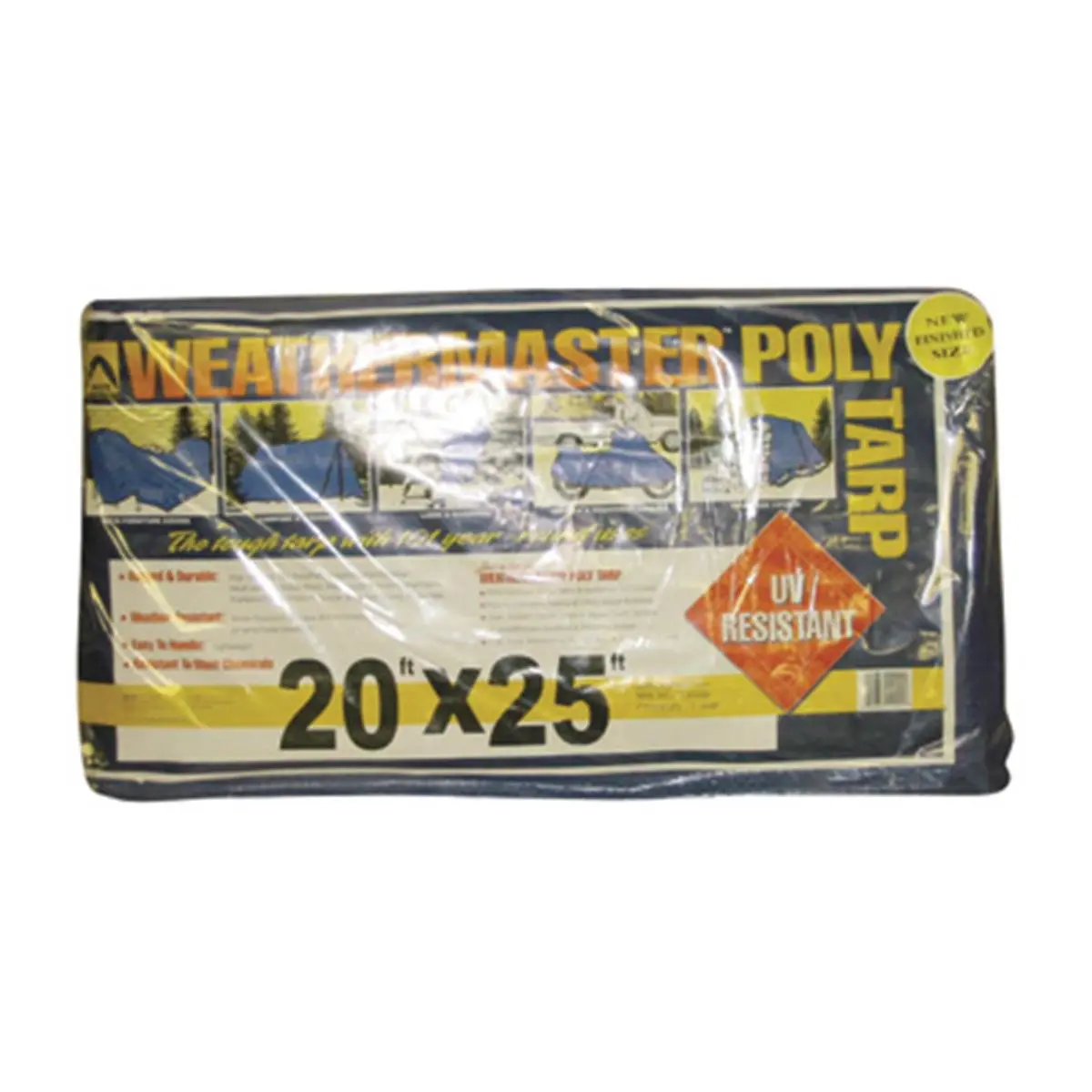 Dize 117690 Blue Poly Tarp - 20 x 25 ft., Model No. PT2025