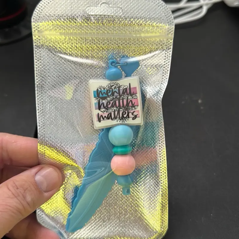 Beaded book markers
