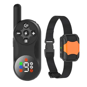 Dog Training Collar with Remote, 3 Training Modes, Long Control Range, IPX7 Waterproof, Rechargeable for All Dog Breeds