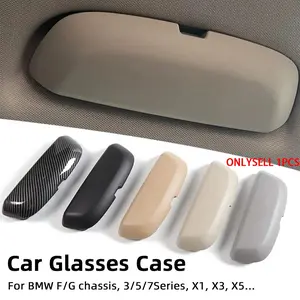 Car Sunglasses Case for BMW 1 3 4 5 X1 X3 X5 F20 F30 F32 F15 F25 F10 F11 Glasses Sunglass Box Holder Storage Cage