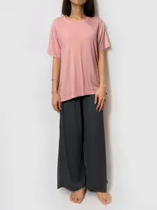 Pink Loose Long Lounge Set