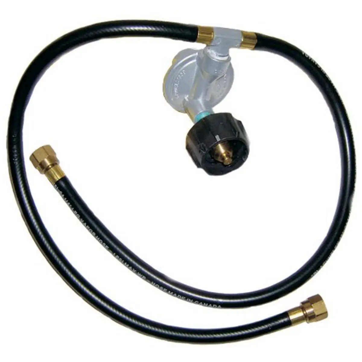 21st Century 22 In Dual-Hose LP Gas Regulator, Household Large Home Appliance Replacement Part, Dual-Hose Set Component