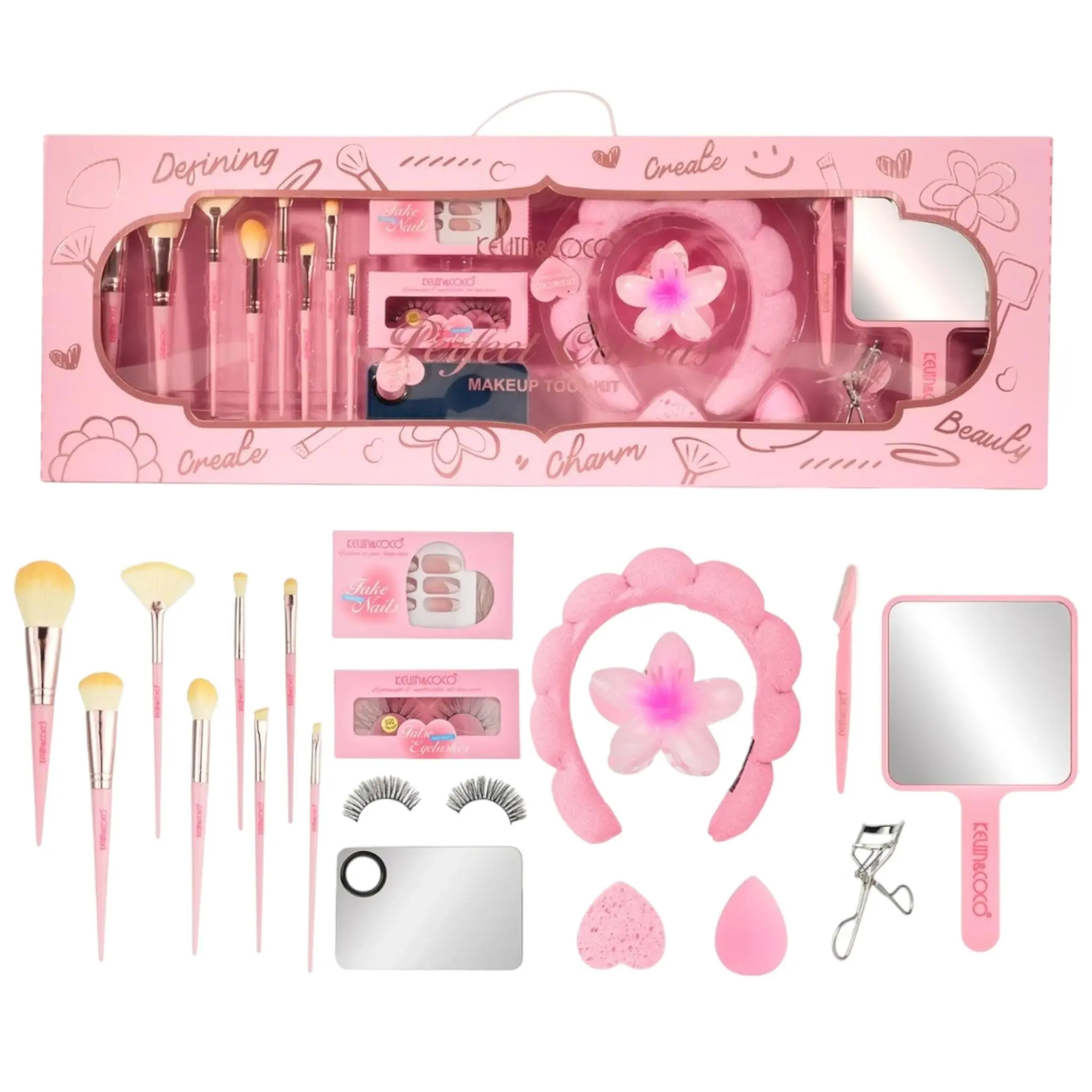 Kevin & Coco Renewal Journey Beauty Tool Pink - Wholesale 2 Sets (KC1167-PINK)
