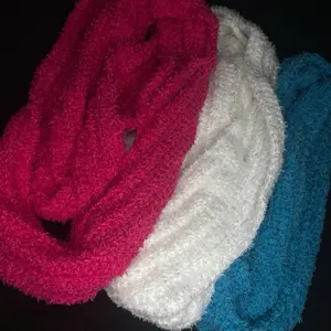 Fuzzy soft scarf
