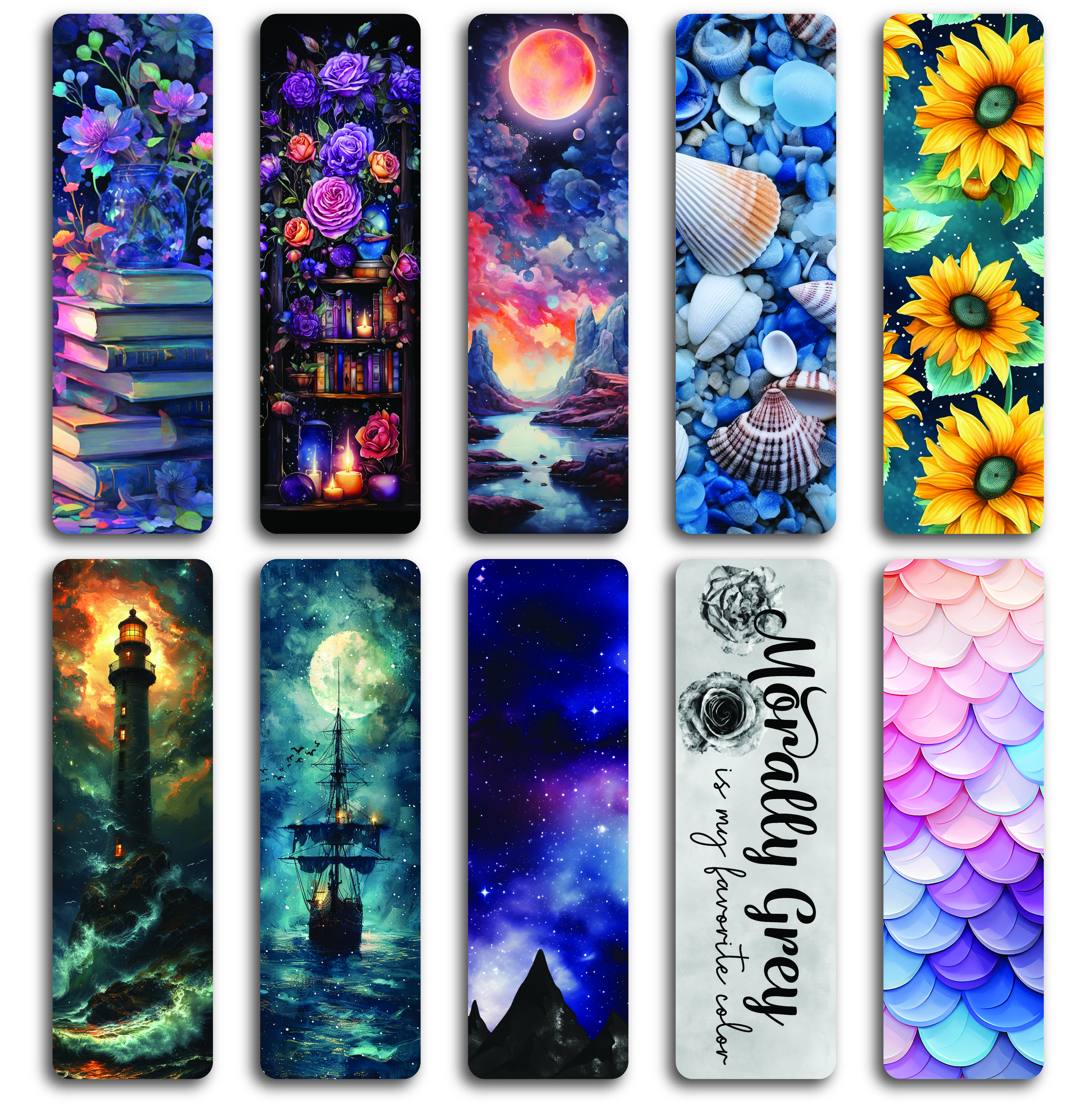 1/16" Acrylic Bookmark - Pick A Design