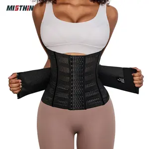 MISTHIN Faja WaistCincher for Women, Shaper for Women, Women's Solid Waist Trainer, Tummy Control Shaper,Womenswear waisttrainer Shapewear Compression Adjustable Women's WaistTrainer