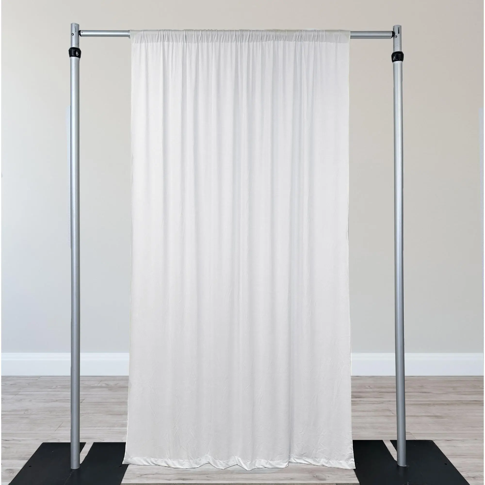Stretch Spandex 10ft x 60" Drape/Backdrop White