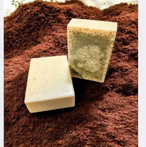 Exfoliating Turmeric and Coffee Soap for Skin Care