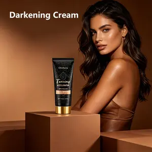 Skin Darkening Cream, Outdoor Summer Sun Enhancer, Soft Glossy Body Care, Beauty Cream for Smooth Skin, Single Item Packaging
