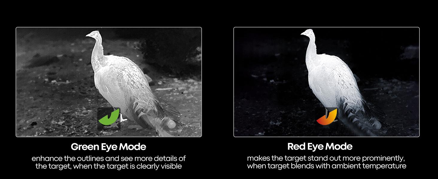 T2 Pro Thermal Monocular, 1579 Yard Night Infrared Camera with 13mm Lens,15×Zoom, iOS&Android Compatible