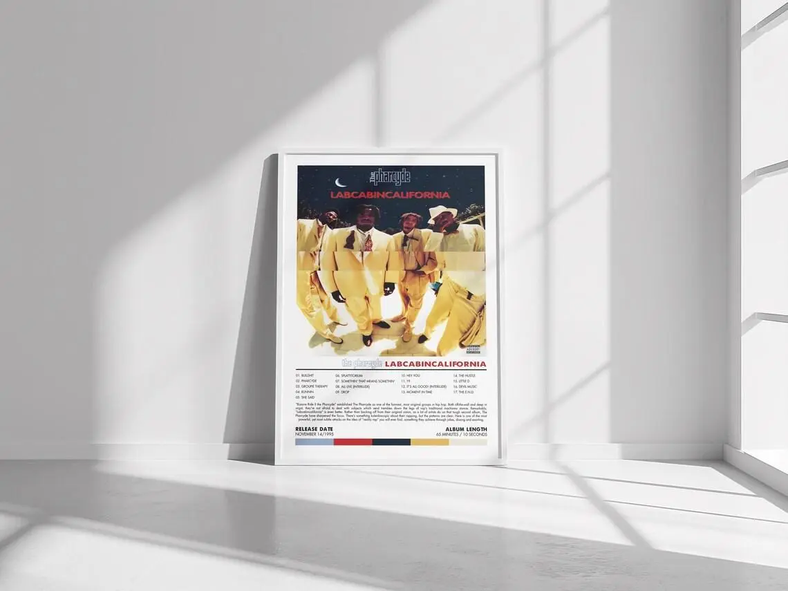 The Pharcyde 'Labcabincalifornia' Album Cover Art Print