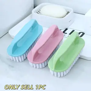 Reusable Soft Bristle Handheld Dry Brush, Plastic Brush for Shoes, Laundry, Bathroom, Ideal for Home Cleaning, Household Cleaning Tool, 18+ Uses