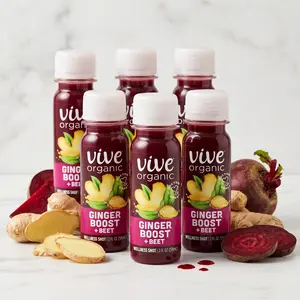 Vive Organic Organic Ginger Boost + Beet Wellness Shot (2oz)