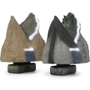 Cupped Waterfowl Feeder Outdoors Duck Butt Decoys for Hunting, 2 Packs Mallard Decoy Hunting Accessories for Men