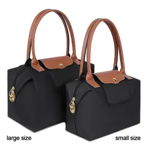 Nerlion Leisure Foldable Hobo Handbags Gym Bags,TikTokShopfalldealsforyou,Waterproof Laptop Tote Bags Work Bags Shoulder Bag for Women Nylon Top-Handle Everuday Bag Weekend Trip Luggage Bag