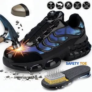Steel Toe Shoes for Men & Women Indestructible Work Safety Sneakers Lightweight Puncture Proof Composite Toe Footwear for Worker & Bridal