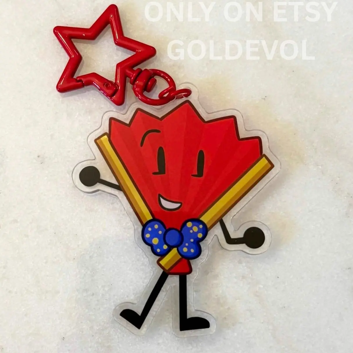 2.7in Fan Inanimate Insanity IV Keychain / Object Show Fanmerch
