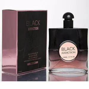 LOVALI Black Addiction Eau De Parfum Perfume for women 80ml/ 2.7 Fl.oz