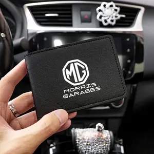 Car Driver License Bag Purse, Business Credit Card Holder, License Holder for Morris Garages Motors, Car Accessories
