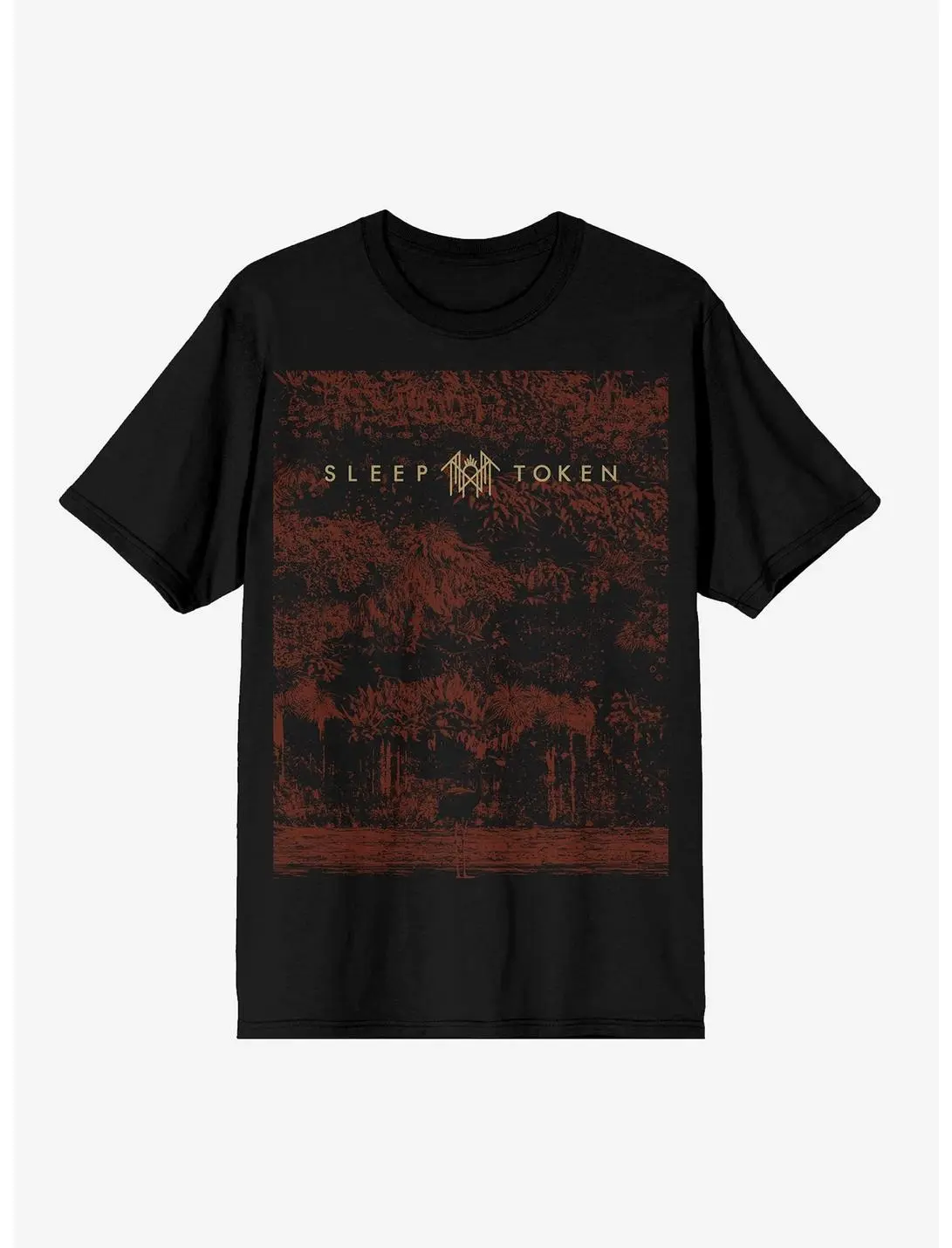 Sleep Token Even In Arcadia Album Cover T-Shirt Hot Topic Exclusive Hot Topic Exclusive Hot Topic Exclusive T-Shirt Sleep Token Shirt, Even In Arcadia Shirt, Scene Sleep Token Even In Arcadia Shirt