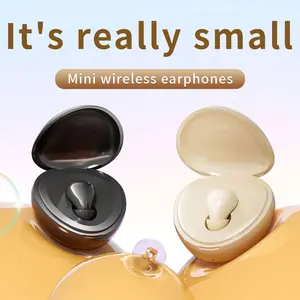 Mini Invisible Earplugs, Wireless Bluetooth Headphones, Compact Women’s Sleep Earplugs, Comfortable Fit, Designed for Side Sleeping noise blocking tiny discreet hidden earbuds