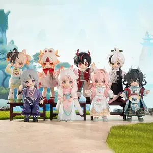 Nagi Fourth Generation Blind Box Collectible Dolls, Jointed Action Figures, Cute Animal Design, Full Set, Perfect Gift