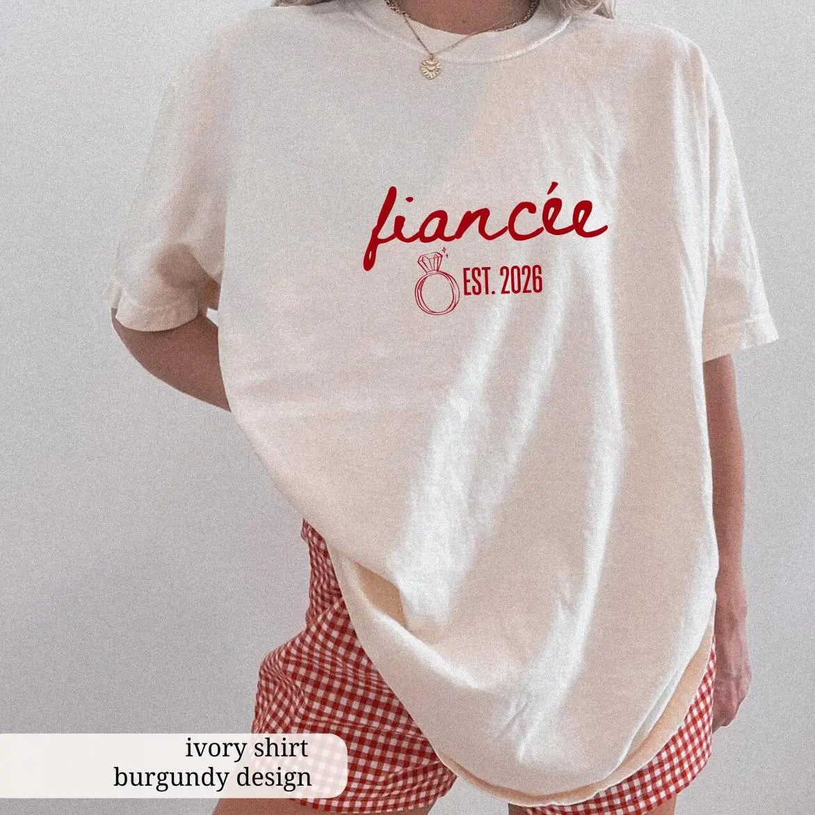 Fiance and Fiancee Shirts, 2026 Engagement Shirt, Future Mr. and Mrs. Shirt, Engagement Gift, Fiance Shirt, Gift for Fiancee, Easy Care, Machine Wash Safe, Perfect Fit, Ultimate Comfort