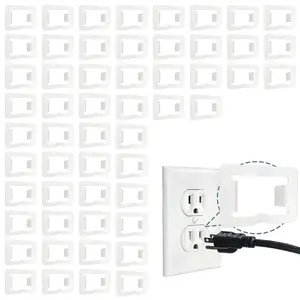 50 count Loose Outlet Fix Plug Wall Socket Fixer Loose Socket Insert Plugs for Loose Outlets Make Your Loose Socket Jack Snug for Power Plug