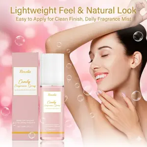 Candy Fragrance Mist - Lightweight Feel, Easy to Apply for Natural Look & Clean Finish, 60ml