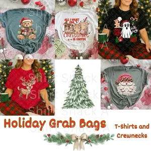 Holiday Grab Bags, T-Shirts and Crewnecks, Pick The Theme, Womenswear