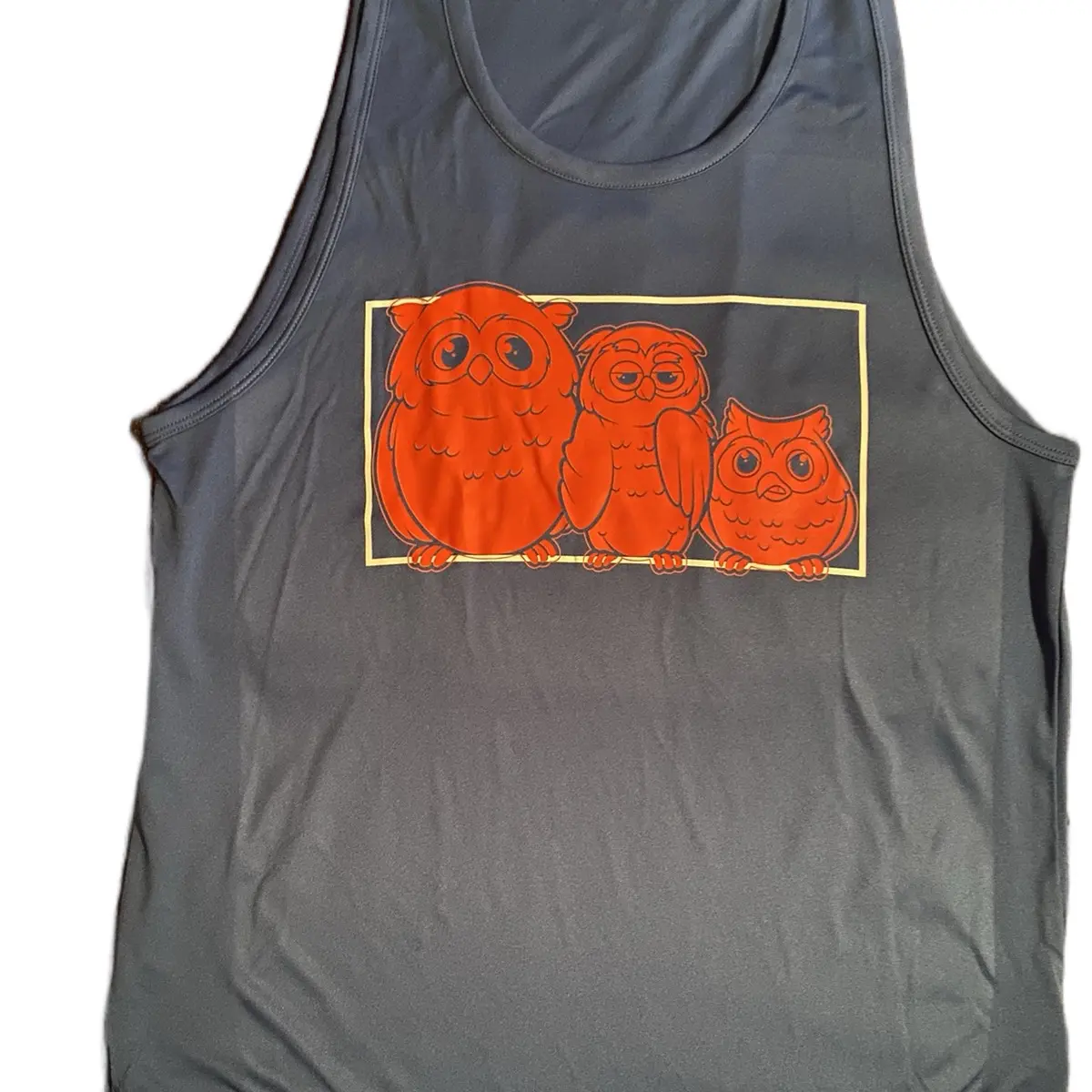 OWLGS  Lightweight  Gym sportswear Polyester Tank top