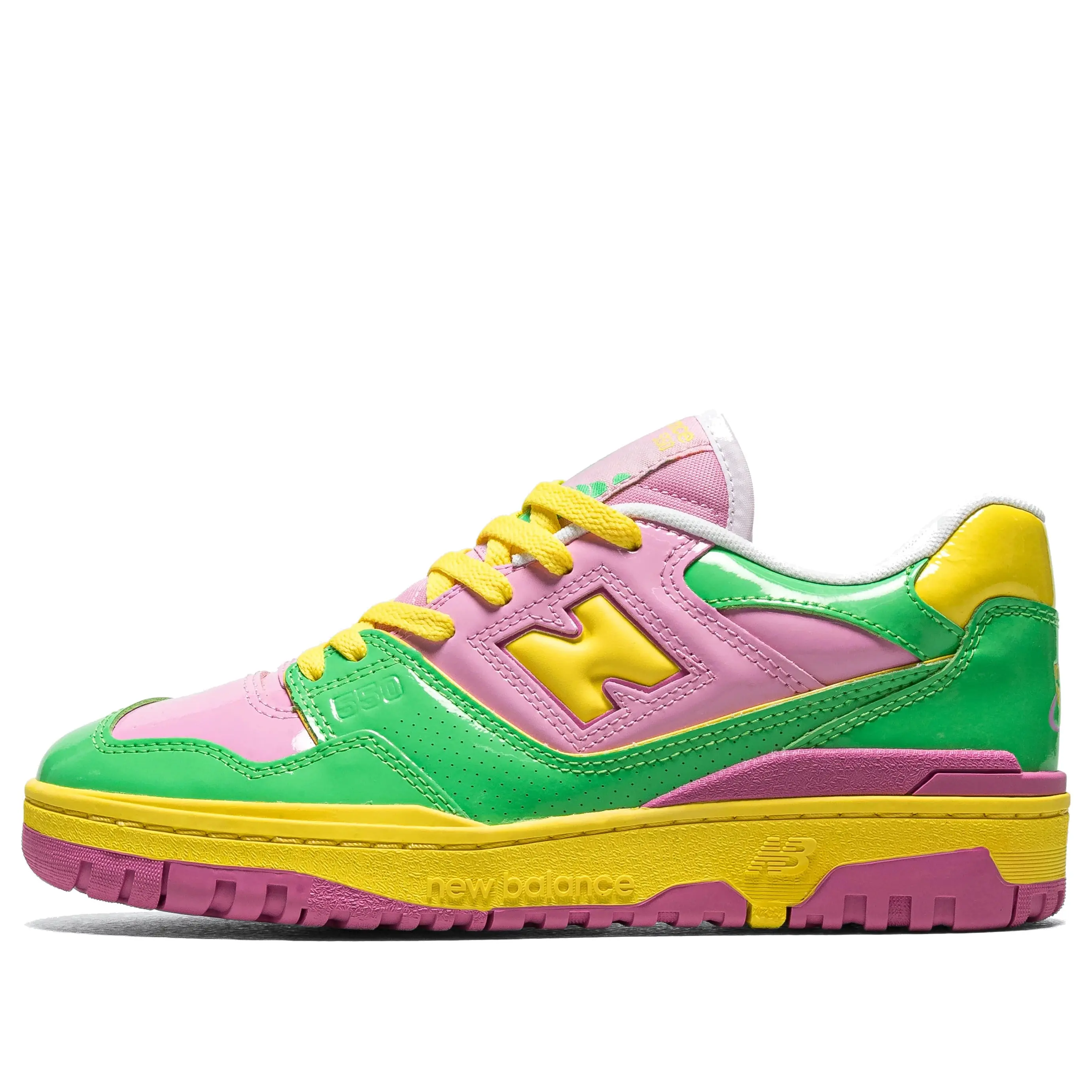 New Balance 550 Y2K Patent Leather Pack 'Pink Green' BB550YKA New Balance 550 Y2K Patent Leather Pack 'Pink Green' BB550YKA