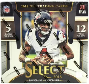 2018 Panini Select Football Hobby Box
