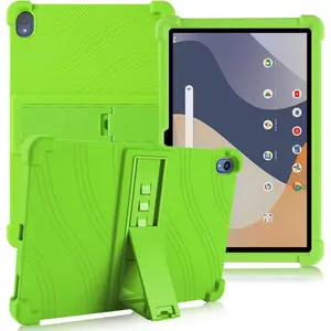 for Walmart Onn 10.1 Tablet Case 2024,Soft Silicone Case for Onn 10.1 Gen 4 Tablet with Stand (Model: 100135925)