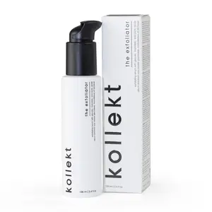 Kollekt Skincare Liquid Exfoliator Serum Anti-Aging, Smoother Texture, Dark Spot & Wrinkle Minimizer, Evens Skin Tone, Boosts Radiance with Glycolic, Mandelic & Lactic Acids, Green Tea, Licorice Root - 100ml