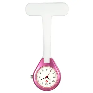 OIDEA Luminous Digital Nurse Watch, Glow-in-the-Dark Dial, Detachable Medical Silicone, Quartz, 4 Colors
