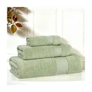 Superior 3 Piece Belmont Zero Twist Cotton SoftTowel Set