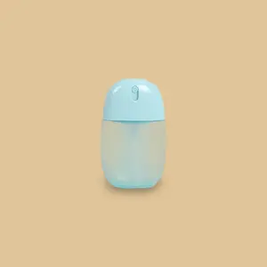 50ML Portable Travel Refillable Spray Bottles Set, PP Plastic Card Design, Reusable Liquid Soap Sample Containers, 4pcs Oval Shape