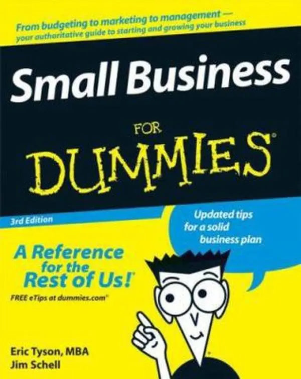 USED Book - Small Business for Dummies by Eric Tyson (Paperback) - english