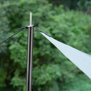 Tent Poles for Tarp, Camping Tent Tarps Poles Adjustable Camping Accessories 76in Heavy Duty Poles Thicker Tent Pole with a Diameter of 0.65in for Backpacking Hiking Awning leak proof cooler backpack