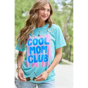 Cool Mom Club Mint Graphic Tee