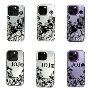 J-JoJos Bizarre Adventure Coque   for iPhone 17/16 E 17, 16, 15, 14, 13, 12, 11 Pro Air Plus ProMax and Samsung S26-S22 Plus shock-absorbing phone cases, fashionable gift.
