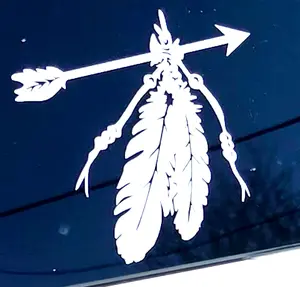 Native Decal sticker | Easy Application | Window Car Decal | Mirror Decal | Decal | Gift | Native American sticker