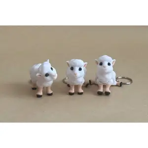 Shy Sheep - Articulated Flexi Keychain
