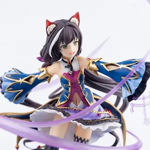Japanese Anime Princess Connect! Re:Dive Kyaru girl PVC Action Figures Adult Collection Model Dolls Toys Gift