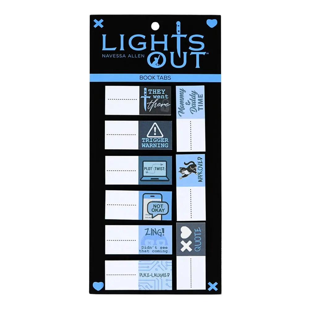 Lights Out Book Annotation Tabs (270-Pack)