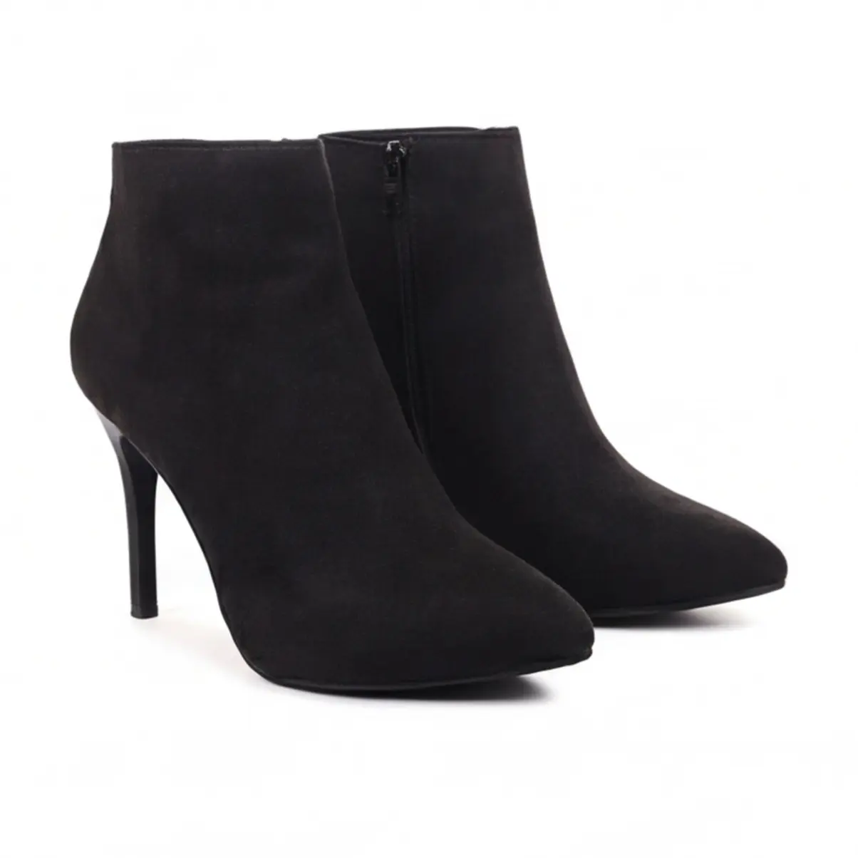 Women's NWS8728 Soft Suede Stiletto Boot Heels, Stylish Women's Footwear