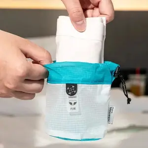 Waterproof Adventure Travel Pouch - 15D Silicone Laminated Compression Bag with Adjustable Drawstring for Travel Essentials