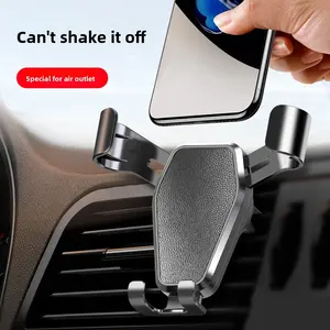 【2 Counts】Heavy Duty Car Phone Mount Vent Clip Universal Smartphone Holder with Strong Grip for Hands Free Navigation on All Vehicles