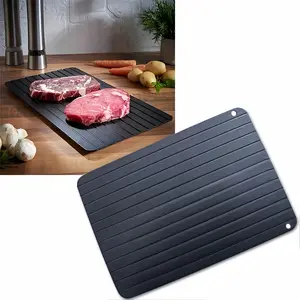 [Quick Defrosting Tray] A Quick Defrosting Tray Designed for Thawing Frozen Meat And Other Items, Also Known As a Defrosting Board Or Defrosting Master, a Handy Kitchen Tool